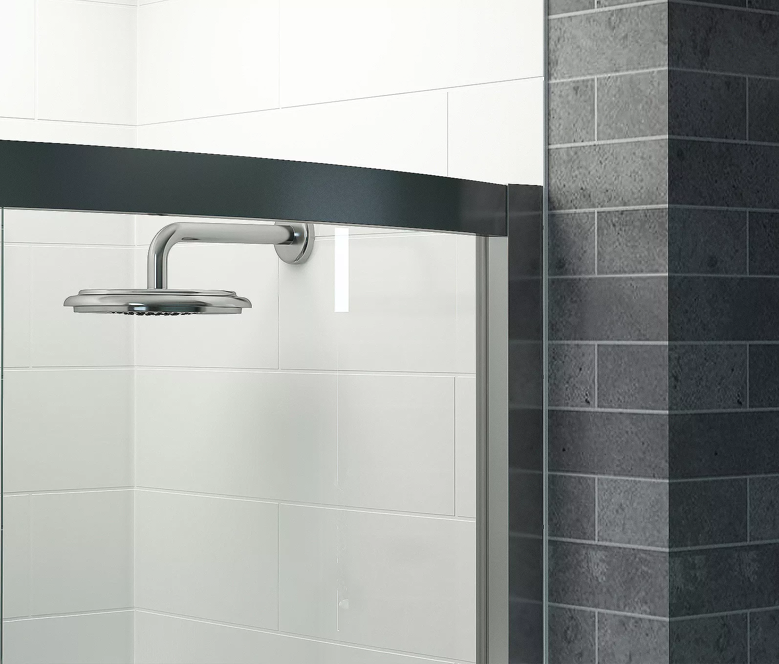 BRUBF: Brunswick Bowfront Shower Door