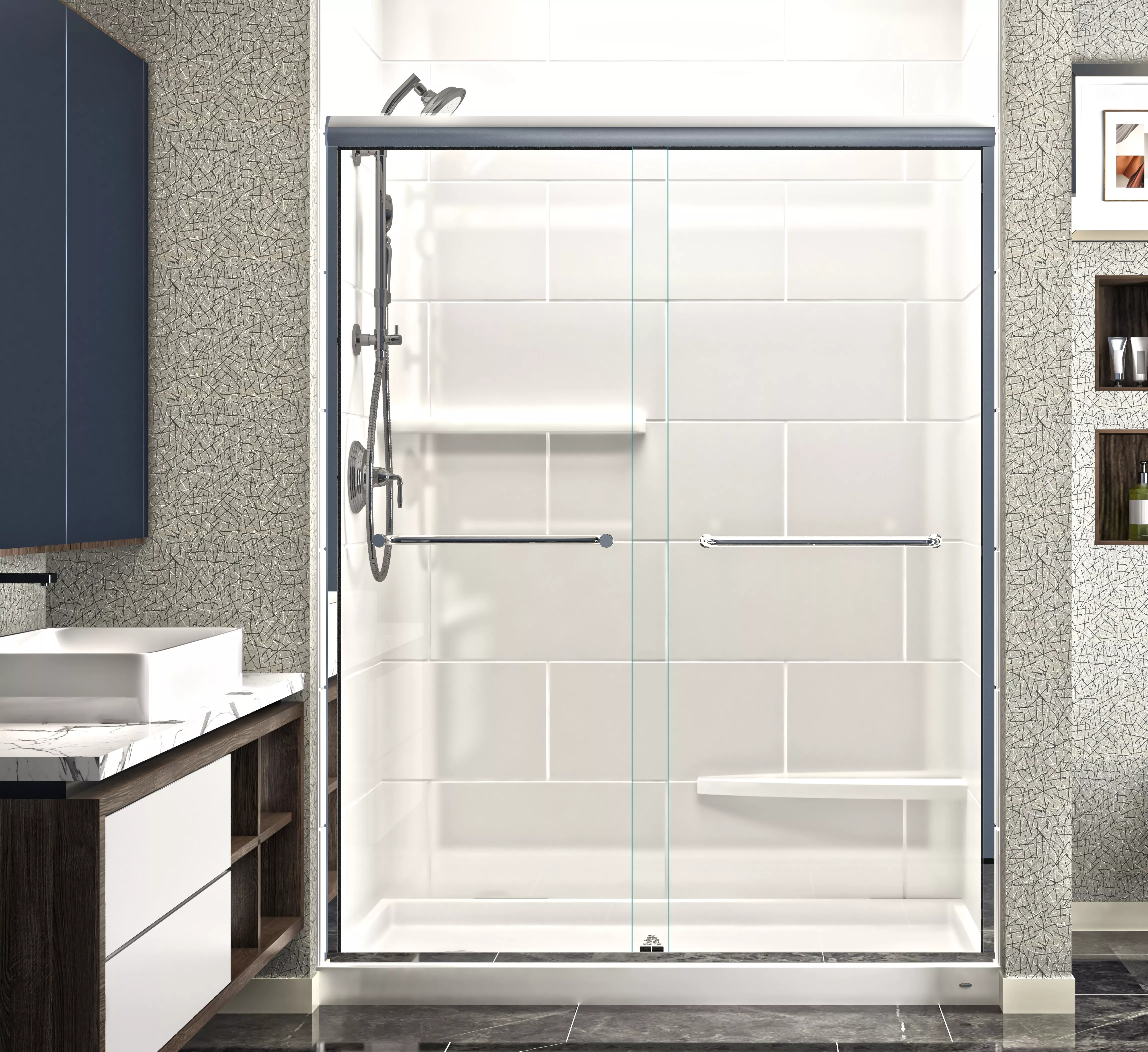 BRUBP: Brunswick Bypass Shower Door