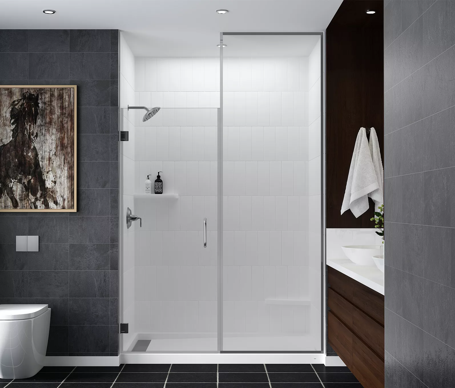 MINHGD: Hinged Shower Door